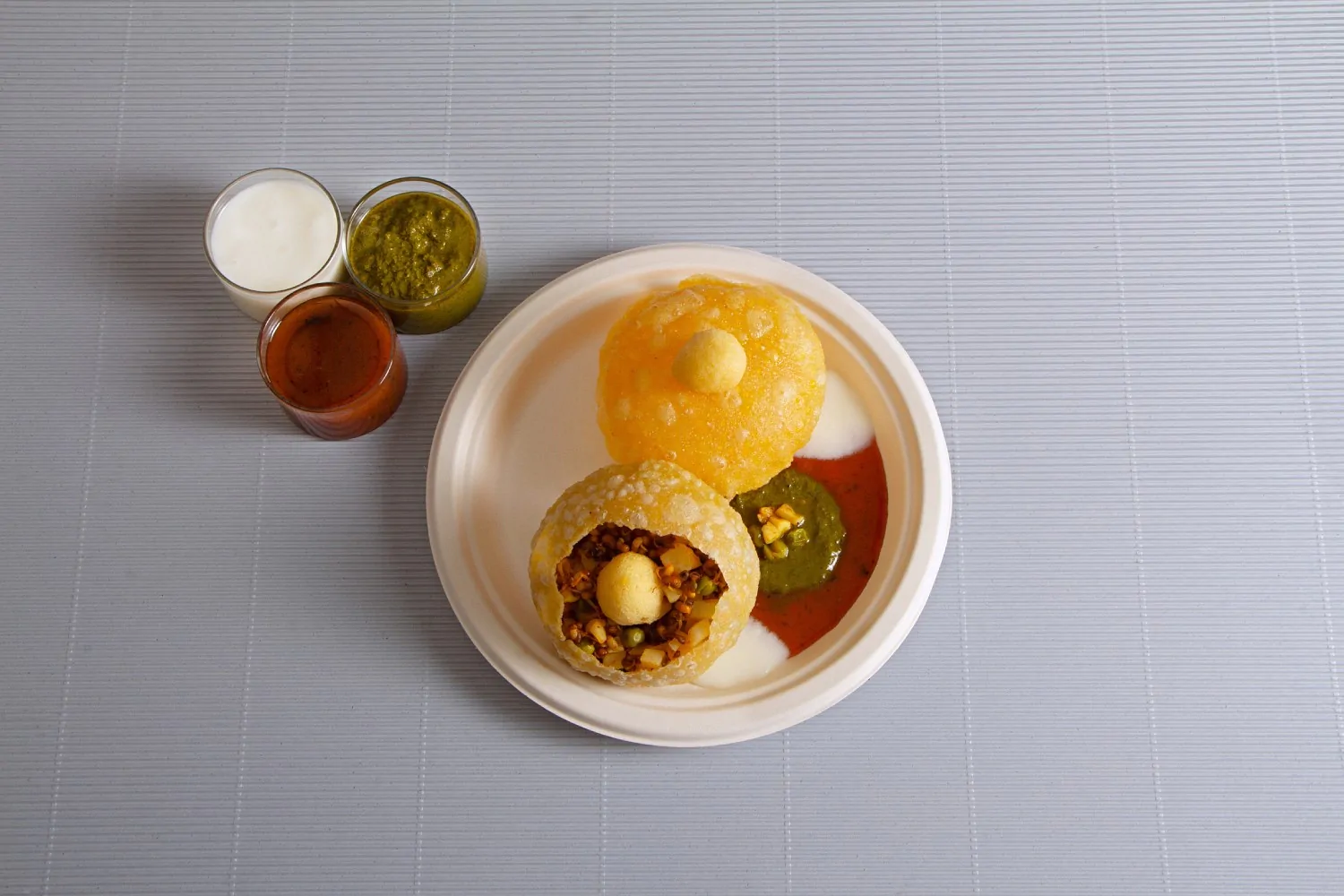 Flat Round Bagasse Plate - Biodegradable Products - Sugarwares